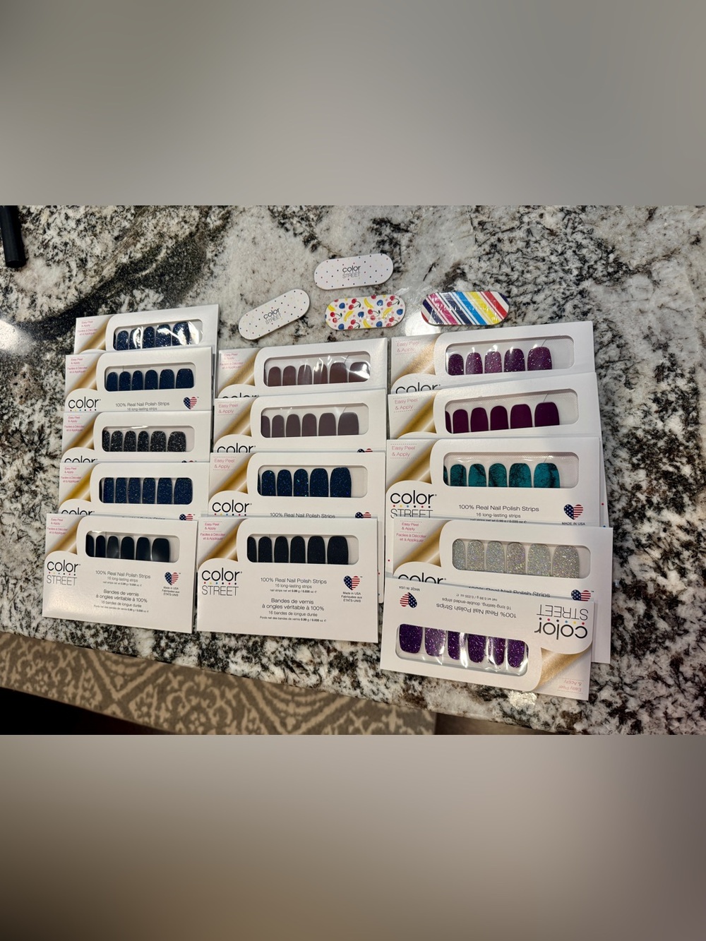 Color street nail strips